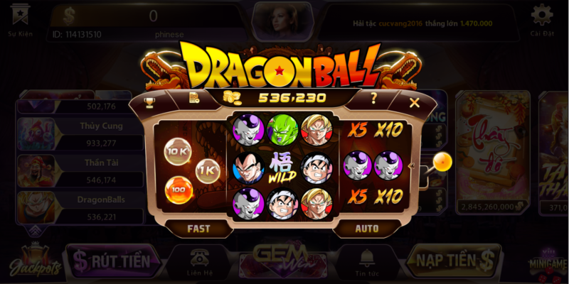 1. Mini game Dragon Ball Z là trò chơi gì?